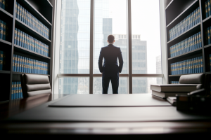avocat-costume-bureau-fenetres-livres