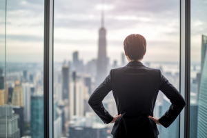 personne-dos-bureau-ville-flou