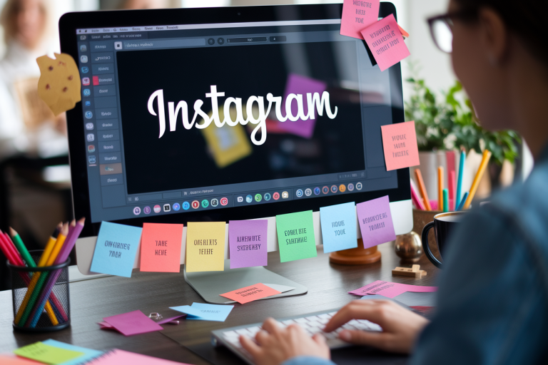 bureau-ecran-personne-dos-tasse-cafe