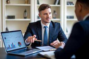 conseiller-client-bureau-ordinateur