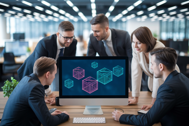 equipe-diverse-bureau-ecran-diagrammes