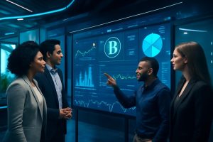 equipe-diverse-ecran-numerique-cryptomonnaie