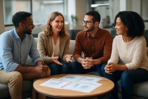 groupe-divers-table-basse-bureau-moderne