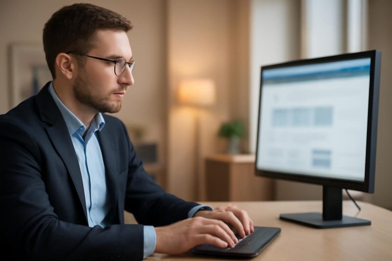 personne-bureau-ordinateur-ecran-bureau-moderne