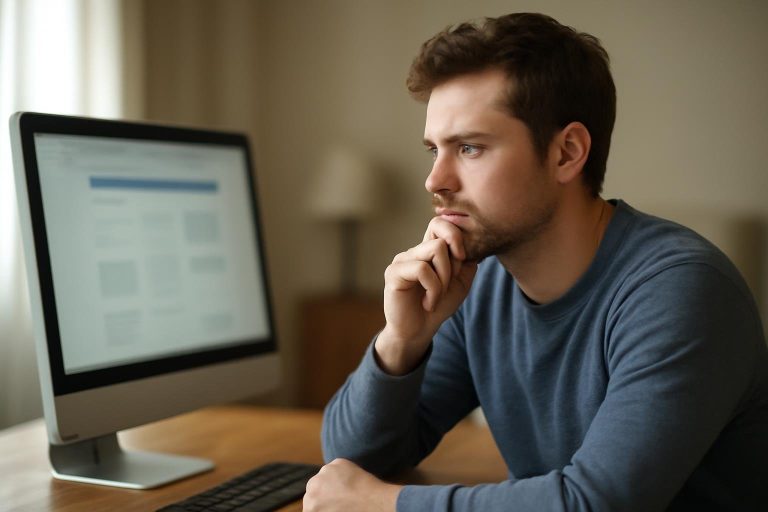 personne-pensive-bureau-ecran-flou