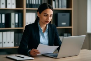 professionnel-bureau-moderne-documents-ordinateur