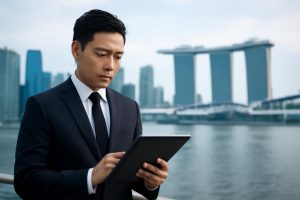 professionnel-tablette-singapour-marina-bay-sands