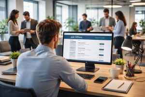 bureau-moderne-jeune-homme-ordinateur