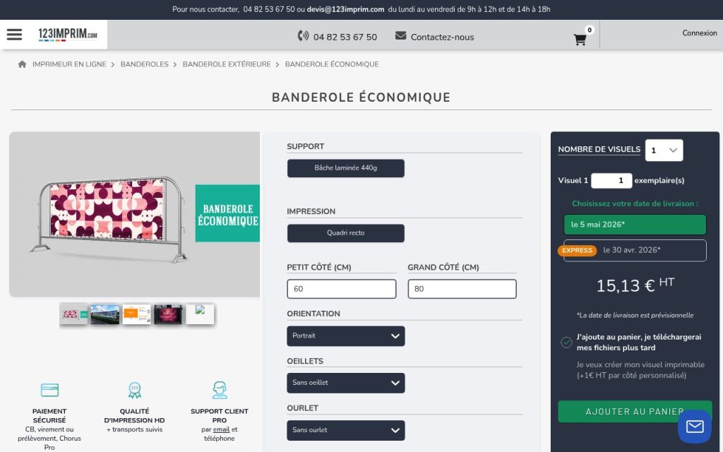 Les meilleures banderoles publicitaires en France en 2026 au banc d'essai