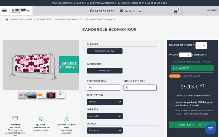 Les meilleures banderoles publicitaires en France en 2026 au banc d'essai